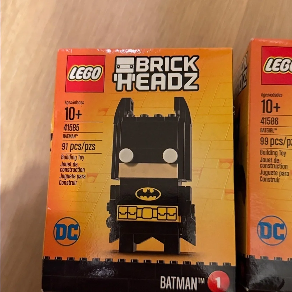 Lego Brick Headz DC universe set Batman, robin, joker, batgirl new in sealed box